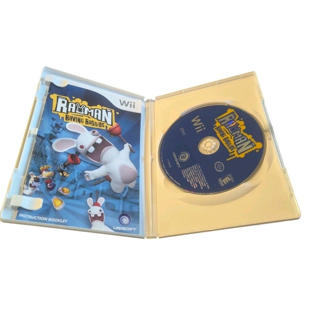 Rayman Raving Rabbids - Nintendo Wii - Complete w/ Manual - Picture 3 of 4